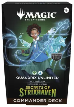 Secrets of Strixhaven Commander Deck - Quandrix Unlimited SOC NM - Image 1