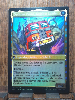 ❤MTG Optimus Prime, Hero ( FOIL ) Universes Beyond: Transformers NM!💕 - Image 3