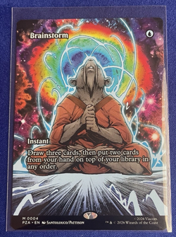 MTG TMNT Brainstorm Extended Art Mythic #4 Magic the Gathering Teenage Mutant - Image 1