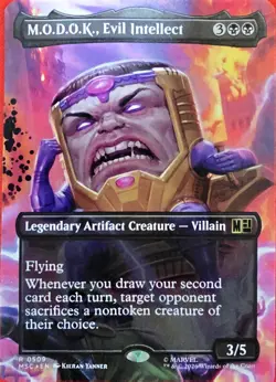 Wizards of the Coast MTG M.O.D.O.K., Evil Intellect MSC 0509 Rare EN - Image 1