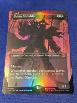 Super Shredder (Borderless) Teenage Mutant Ninja Turtles Foil - Image 2