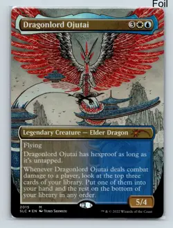 MTG Dragonlord Ojutai Foil M Secret Lair Countdown Kit 2015 NM - Image 1