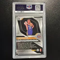 2024 Panini Prizm WNBA - Cameron Brink #143 Blue Velocity Prizm (RC) - PSA 10 - Image 2