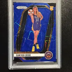 2024 Panini Prizm WNBA - Cameron Brink #143 Blue Velocity Prizm (RC) - PSA 10 - Image 5