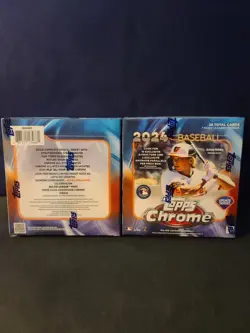 2024 Topps Chrome Update Mega Box Baseball Sealed Lot of 2 Skenes Yamamoto RC - Image 1