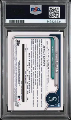 2024 #CPARS RYAN SLOAN 125/199 PSA 10 - Image 2