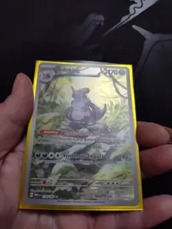 Pokemon TCG Nidoking 174/165 SV Scarlet & Violet 151 IR Full Art Holo English - Image 3
