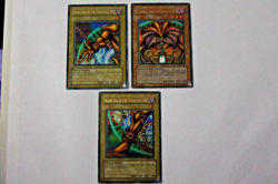 Exodia the Forbidden One (Set of 3-Legend of Blue Eyes) Card#s LOB-120,122 & 124 - Image 1