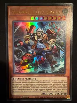Yu-Gi-Oh! Chaos Origins Whisker Blitzclique CORI-EN010 Ultra Rare 1st Edition - Image 1