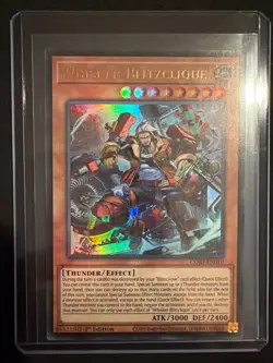 Yu-Gi-Oh! Chaos Origins Whisker Blitzclique CORI-EN010 Ultra Rare 1st Edition - Image 5