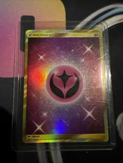 FAIRY ENERGY 169/147 Secret Rare Gold 2017 Pokemon Burning Shadows NM/M - Image 1