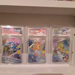 Ace Gem Mint 10 Pokemon TCG First Partner Illustration Gen 4 Graded sequential - Image 1