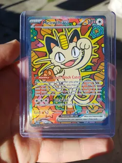 Meowth ex 121/088 Perfect Order SIR Pokemon TCG English (NM/M) - Image 2
