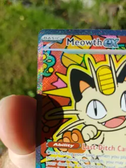 Meowth ex 121/088 Perfect Order SIR Pokemon TCG English (NM/M) - Image 3