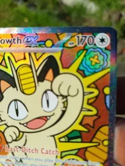 Meowth ex 121/088 Perfect Order SIR Pokemon TCG English (NM/M) - Image 4