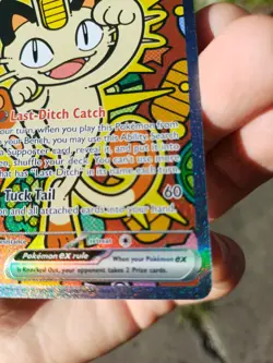 Meowth ex 121/088 Perfect Order SIR Pokemon TCG English (NM/M) - Image 5