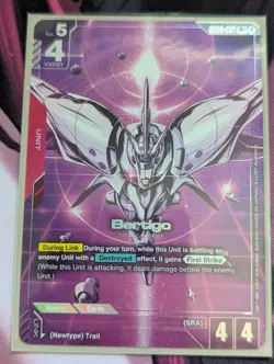 Bertigo GD03-037 R+ - Alt Art - Steel Requiem - Gundam TCG - Image 1