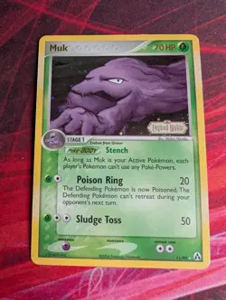 Muk 11/92 EX Legend Maker Reverse Holo Stamped Pokemon 2006 Pokemon Card - Image 1