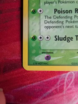Muk 11/92 EX Legend Maker Reverse Holo Stamped Pokemon 2006 Pokemon Card - Image 4