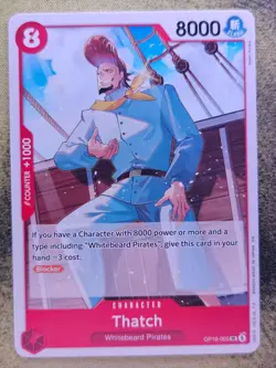 Thatch OP16-005 Uncommon The Time of Battle One Piece Near Mint - Image 1
