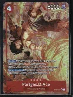 Portgas.D.Ace (007) (Parallel) ST30-007 Starter Deck EX: Luffy & Ace Foil - Image 1