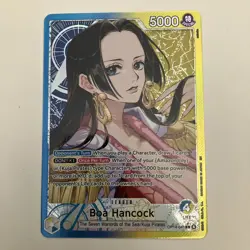 Bandai One Piece Card Boa Hancock OP14-041 Alternate Leader - Image 1