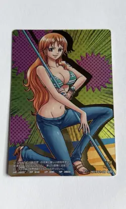 2012 ONE PIECE NAMI JAPANESE AR CARDDASS FORMATION HOLO 01 #09 RARE CCG CARD - Image 1