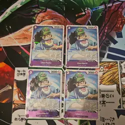Uso-Hachi Playset - ST18-001 x4 - PRB02 Pirate Foil - One Piece TCG - English - Image 1