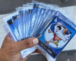(10) One Piece Dodgers Promo Card Monkey D. Luffy 2026 sealed - Image 3