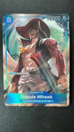 OP07-044 Dracule Mihawk One Piece NM (Seven Warlords of the Sea Binder Set) - Image 1
