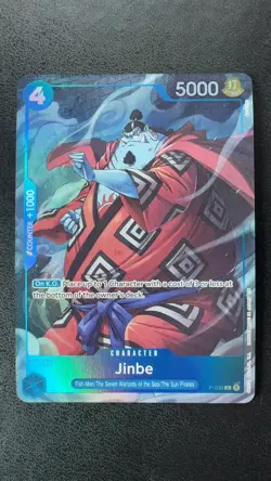 Jinbe One Piece NM P-030 (Seven Warlords of the Sea Binder Set) - Image 1