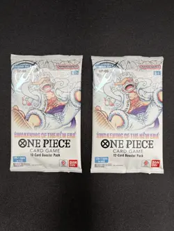 2x One Piece OP-05 Awakening of a New Era Booster Pack English Version - Sealed - Image 1