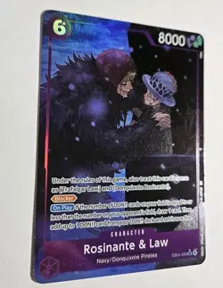 Rosinante & Law Alt Art - EB04-038 The Azure Sea's Seven SR One Piece - NM - Image 2