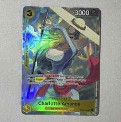 Bandai One Piece CCG Charlotte Amande OP04-105 Alt Art Foil 3000 3 EN - Image 1