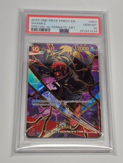 One Piece PRB02 Shanks SP Alt Art OP06-007 SP - PSA 10 Gem Mint - Image 4