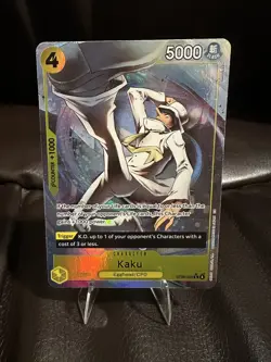 One Piece TCG Kaku ST29-003 C Alt Art Egghead Starter Deck NM - Image 1