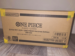 One Piece Japanese Extra Booster Heroines Edition Sealed Case (12 Boxes) EB-03 - Image 1