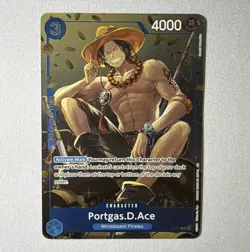 Bandai One Piece CCG Portgas D. Ace P-074 Promo Foil 4000 3 EN - Image 1