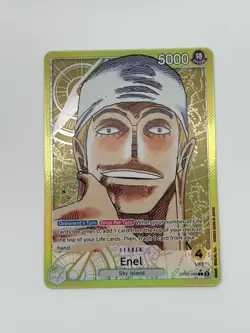 One Piece Awakening of the New Era Enel Alternate Art Leader #OP05-098 2023 - Image 1