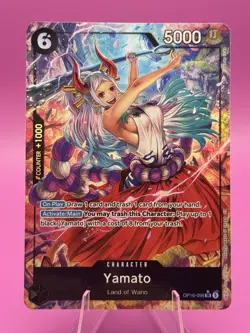 One Piece The Time of Battle Yamato (Alternate Art) SR OP16-098 NM - Image 1