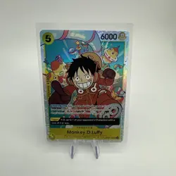 Monkey.D.Luffy OP07-109 - One Piece TCG - SR Super Rare NM English Foil - Image 1