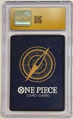 2024 One Piece Monkey D. Luffy OP07-109 V Jump Promo CGC 10 Pristine Japanese - Image 2