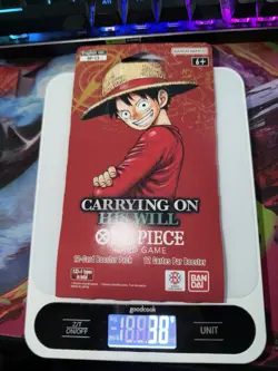 One Piece CCG OP-13 HEAVY 38 Grams Booster Pack Sealed - Image 1