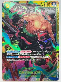 Roronoa Zoro (Reprint) SEC OP06-118 - The Best Vol. 2 - One Piece TCG - Image 1