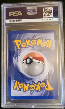 2004 POKEMON EX TEAM ROCKET RETURNS #100 ROCKET'S MOLTRES EX-HOLO PSA 8 - Image 2