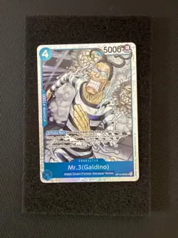 Mr.3(Galdino) (056) #OP16-056 Foil The Time of Battle NM One Piece - Image 1