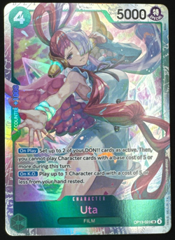 UTA OP13-023 NM SR CARRYING ON HIS WILL ONE PIECE 2025 - Image 1