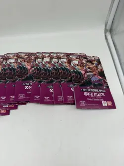 One Piece OP-11 A Fist of Divine Speed Sleeved Booster Packs English Sealed X18 - Image 4