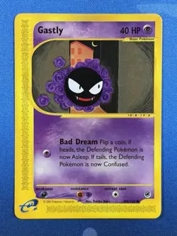 Pokemon Card - Gastly Expedition 109/165 Common - Image 1