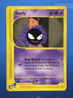 Pokemon Card - Gastly Expedition 109/165 Common - Image 3